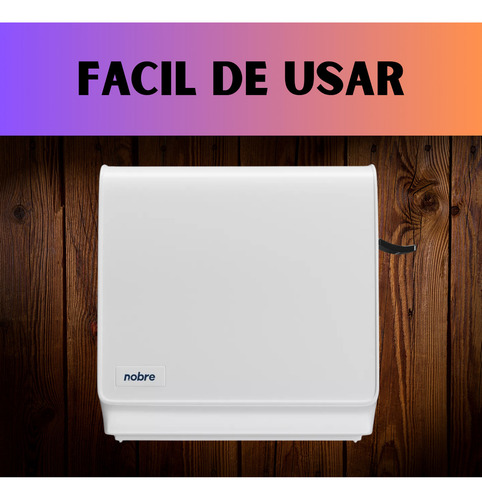 Nobre Dispenser Alavanca Toalha Bobina 200m Auto Corte Brave