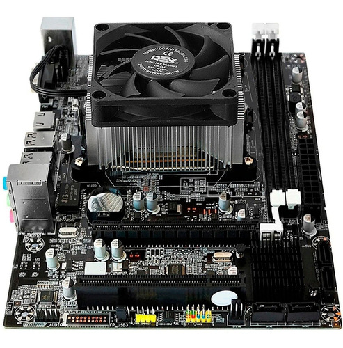 Kit Processador Amd A8-5600k 3.9ghz + Placa Mãe Fm2 + Cooler