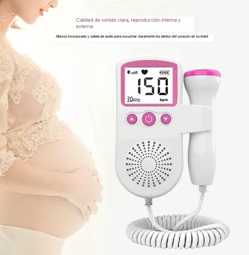 Doppler fetal Monitor de latidos cardíacos Doppler para bebés para