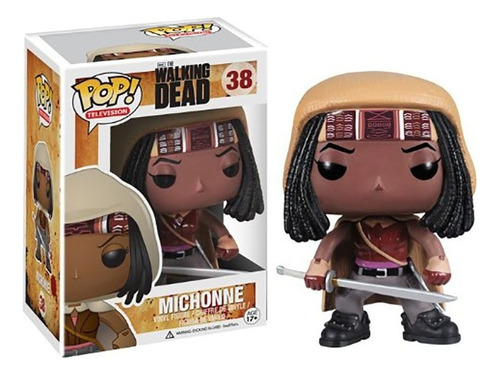 The Walking Dead 38# Michonne Acción Figura Modelo Juguete