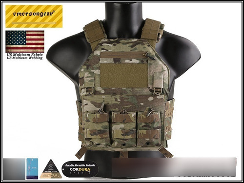 Chaleco Táctico Plate Carrier N420 Cordura Original