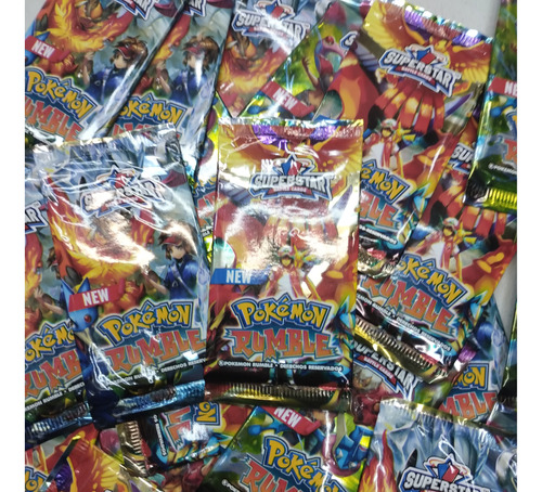 Tarjetas De Combate Pokémon, 50 Sobres+2 Posters