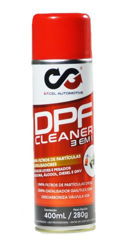Imagem 1 de 3 de Limpa Filtro Partículas Diesel Flex Excel Dpf Cleaner 3em1