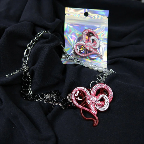 Design De Personalidade Exagerated Serpentine Love Trend Spi