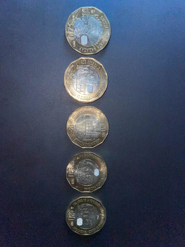 Colección De Monedas 20 Pesos Bicentenario