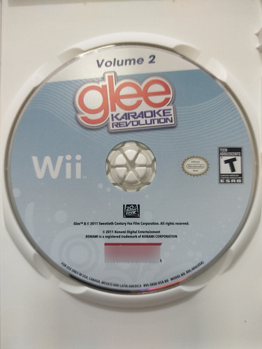 Glee: Karaoke Revolution - Nintendo Wii - Mídia Física (Usado)