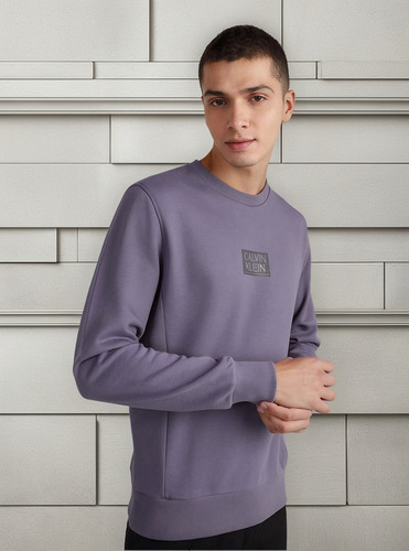 Polerón Gloss Morado Calvin Klein