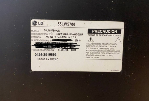 Imagen 3 de 5 de Tv LG 55 Smart Tv Led Plus 3d