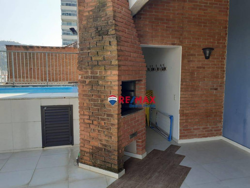 Imagem 8 de 30 de Cobertura Com 6 Dormitórios À Venda, 230 M² Por R$ 950.000,00 - Praia Da Enseada - Guarujá/sp - Co0186