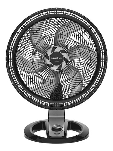 Ventilador Bvt510 Titanium Turbo Silencioso 220v Britânia Cor da estrutura Preto Cor das pás Cinza