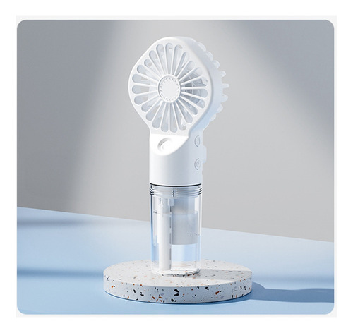 Ventilador De Mano Portátil Con Atomizador De Agua Para Estu