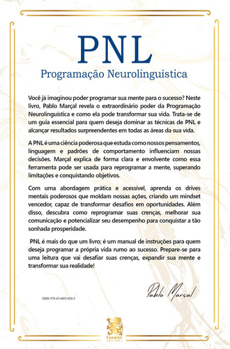 Pnl - Programação Neurolinguística