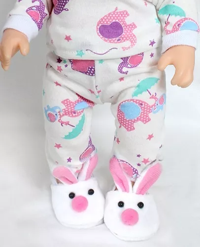 Roupinha Roupa P/ Boneca Baby Alive Pijama Malha 2023