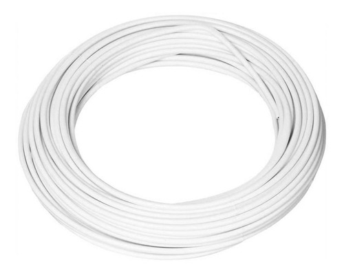 Cable Eléctrico Cal. 14 Blanco Tipo Thw 1 Hilo 20mt