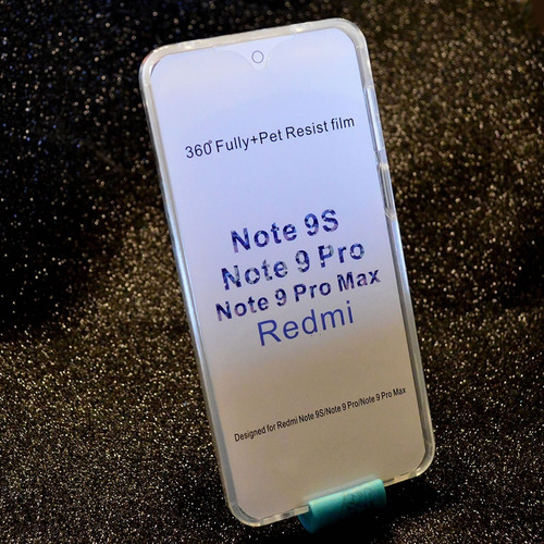 Imagen 2 de 6 de Funda 360 Compatible Con Redmi Note 9s Note 9 Pro Pro Max