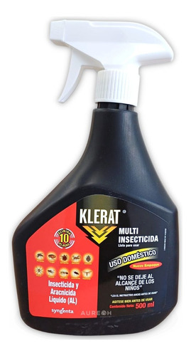 Insecticida Listo Para Usar Mata Chinches Cucarachas Klerat