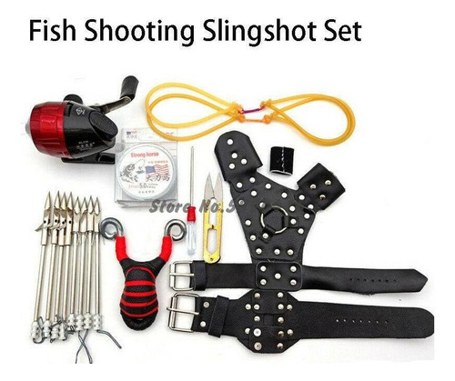 Shooting Fish Slingshot Tirachinas Game From Caza De Peces