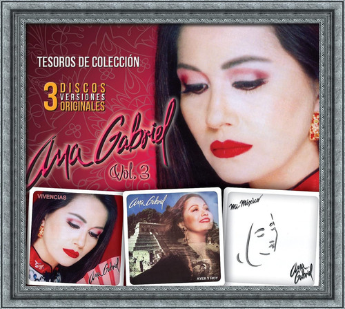 Ana Gabriel Tesoros De Coleccion Vol 3 Box 3 Discos Cd Versión Del Álbum Estándar