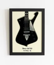 Comprar Quadro Guitarras Do Rock Ibanez Ps120 Paul Stanley Kiss