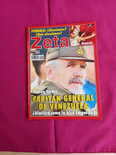 Revista Zeta 1743 - Capitán General De Venezuela