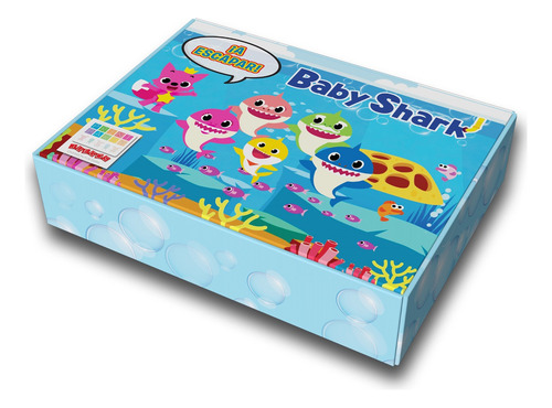 Juego De Mesa Imprimible ¡a Escapar! Baby Shark