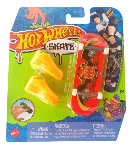 Skate de Dedo Hot wheels Profissional Tenis Fingerboard - Mattel