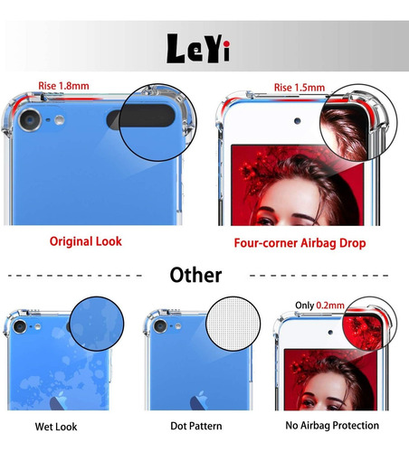 Funda Para El iPod Touch 7, iPod Touch 6, iPod Touch 5 Con E