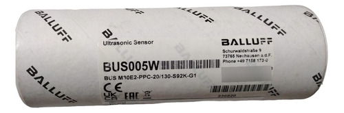 Bus005w Balluff Sensor Ultrasónico