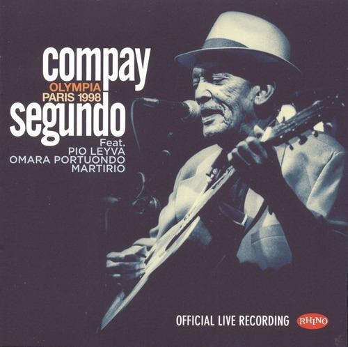 Cd+dvd Compay Segundo / Live Olympia Paris 1998 (2916)