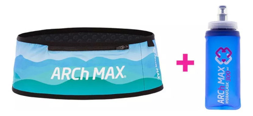 Cinturon Trail Arch Max Pro Plus Zip +  1 Hydraflask 300 Azu