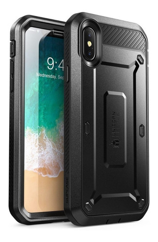 Supcase Case 360° Para iPhone X / Xs 5.8 Con Gancho