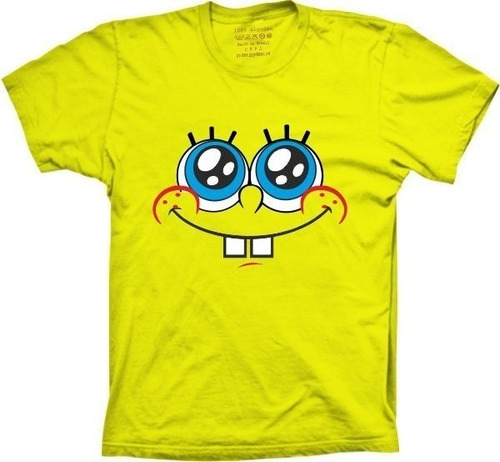 Camiseta Plus Size Desenho - Bob Esponja - Fofo