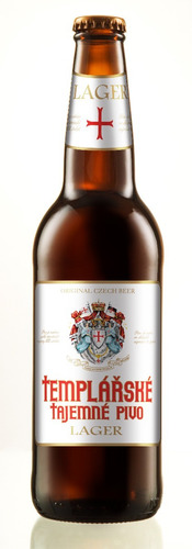Cerveza Templarske Lager Republica Checa 1 Bot. 500ml* (f)