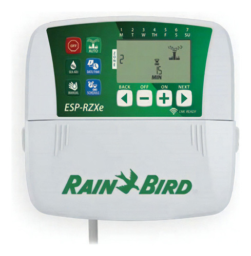 Programador Riego Rainbird ESP-Rzxe 6 Zonas Wifi - Sin Modulo Color Blanco