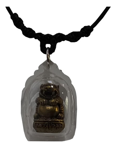 Heavens Tvcz Thai Buddha Tiger Lp Mun Moon Amuleto Bendito C