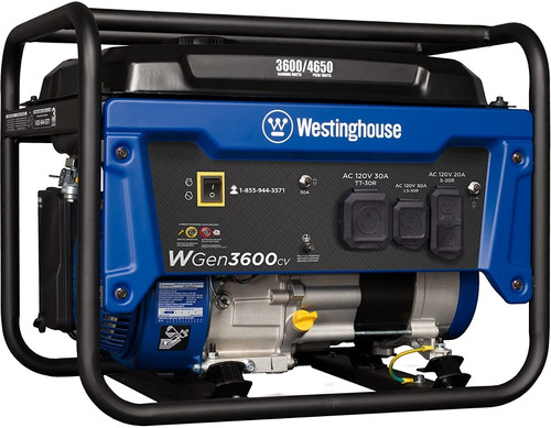 Planta Generador Electrico Co Carb Westinghouse Wgen3600cv