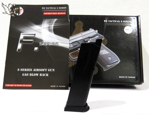 Cargador Pistola Airsoft F229 Negro Full Metal We