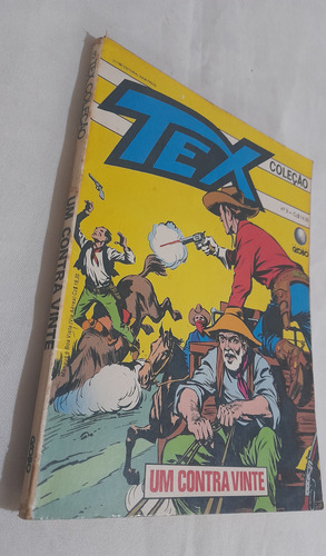 Hq Gibi Tex Coleção N° 3 : Um Contra Vinte - Globo 1987 (Usado)
