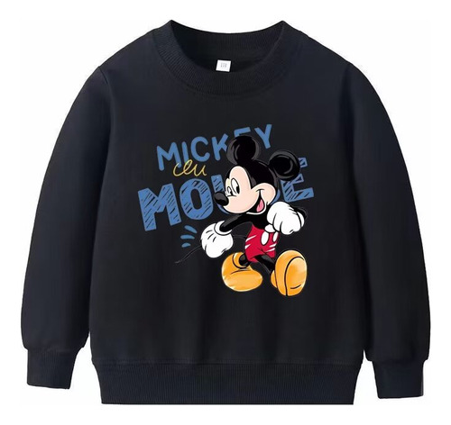 Sudadera Con Estampado Creativo Colorido De Mickey Mouse Tre