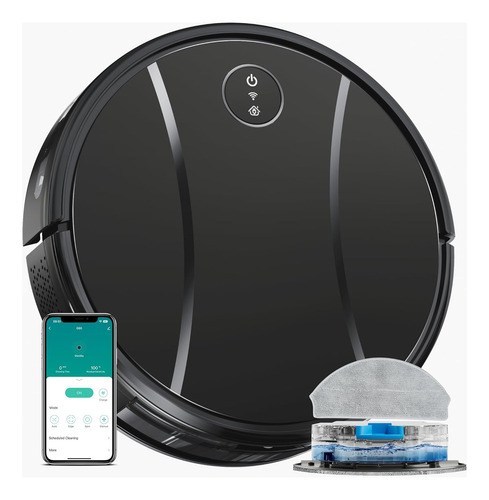Robot Aspirador Y Mopa Combo,4200pa Potente Robot Aspirad...