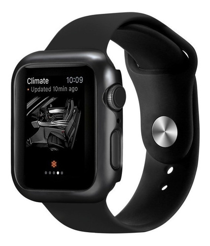Case Protector Para Apple Watch Serie 4 Plastico Mate + Mica