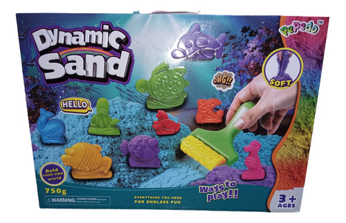 Dynamic Sand Arena Mágica Animales Marinos 