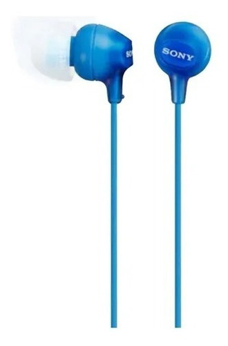 Imagen 5 de 5 de Auriculares In-ear Sony Ex Series Mdr-ex15lp Azul