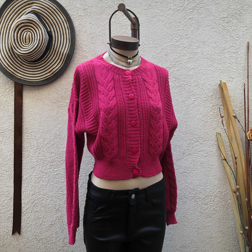 Saco Cardigan Con Botones Sweater Mujer - Luna* Chuva Ropa