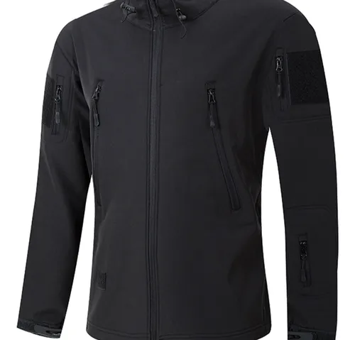 Chaqueta De Senderismo Softshell Para Hombre Con Cremallera