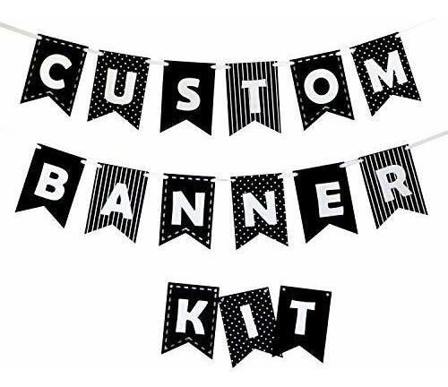 Banderines - Decomod Custom Banner Kit Bunting & Letters Las