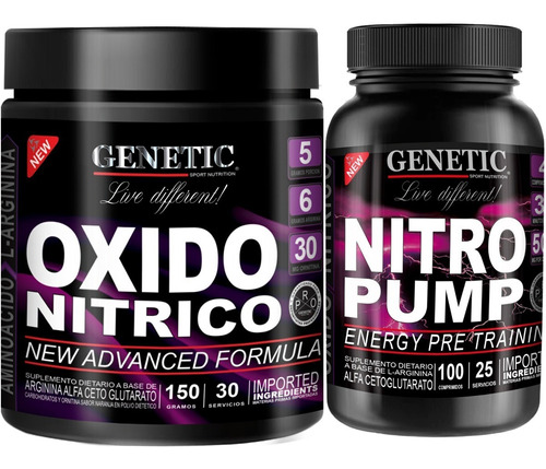 N1 Pro Hormonal Eleva Testo Nitro Pump Oxido Nítrico Genetic