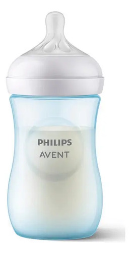 Mamadeira Avent 260ml Anticólica Philips Cor Azul