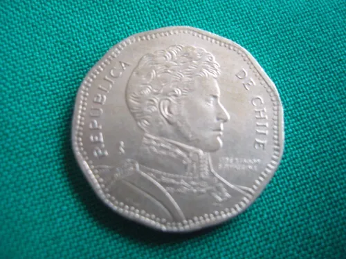 comprar Moneda Chilena De 50 Pesos Con Falla De Acuñación C H I I E