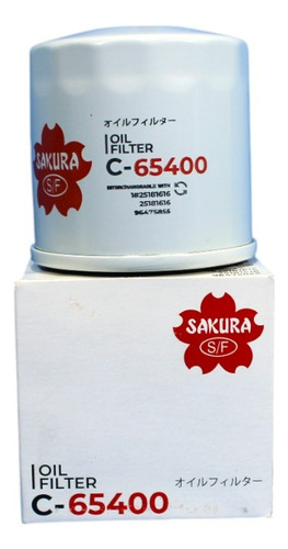 Filtro Aceite Compatible Con Chevrolet Aveo 1.5 2024 C-65400